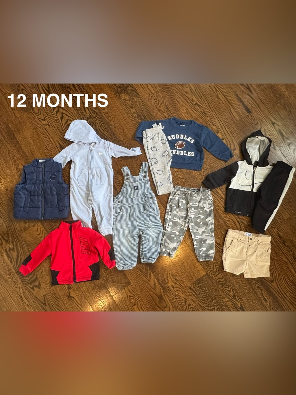 Lot of Assorted Baby Boy Clothes 0-12 Months